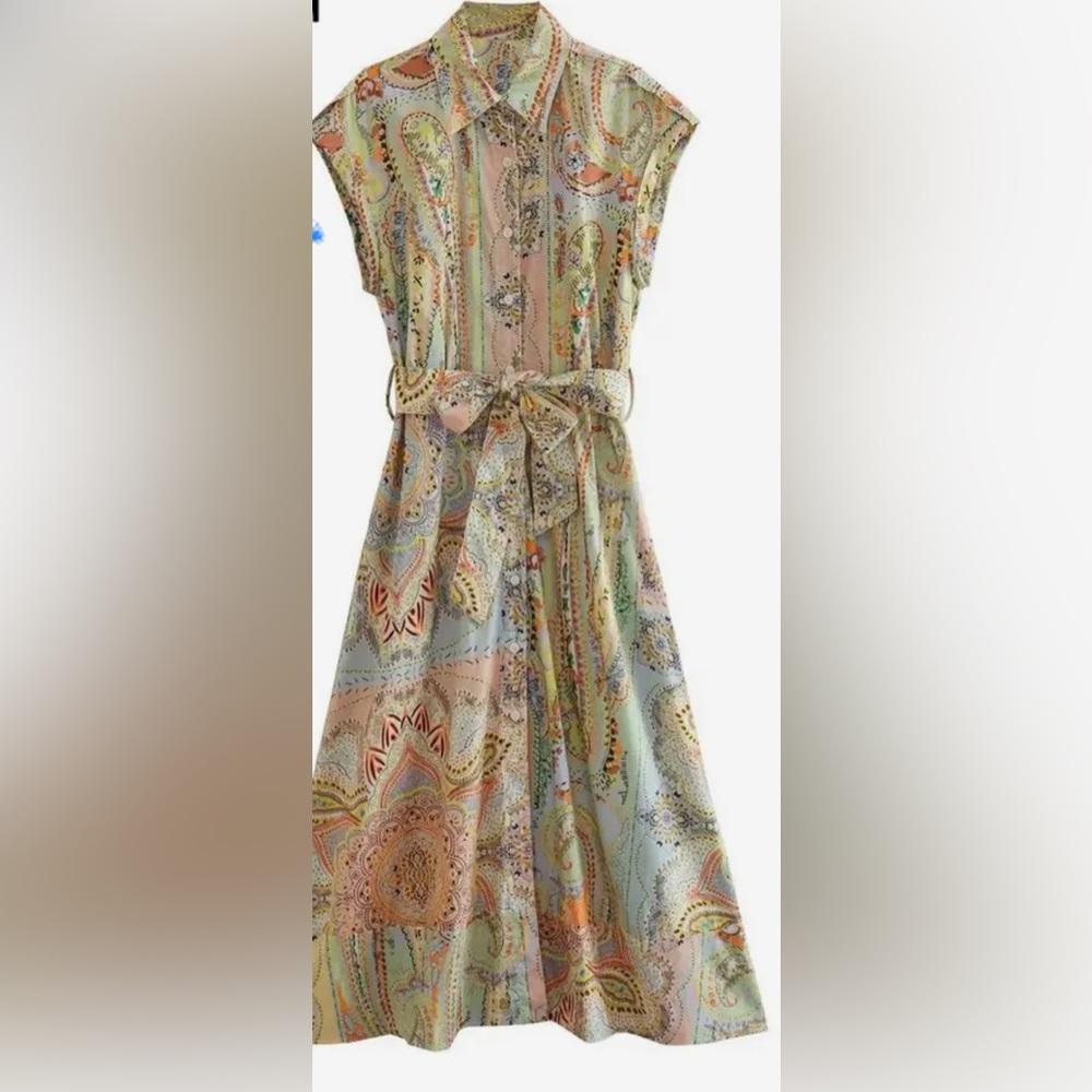 Button dress